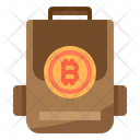 Bag Money Bitcoin Cryptocurrency Bit Coin Bag Cryptomcryptocurrency Icon
