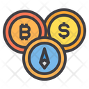 Cryptocurrency Coin Money Bitcoin Cryptocurrency Bitcoin Dollar Icon