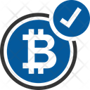 Bitcoin Accepted Icon