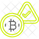 Bitcoin accepted here  Icon