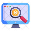 Cryptocurrency Analysis Crypto Bitcoin Analysis Icon