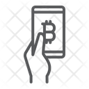 Bitcoin App Bitcoin Mobile Payment Bitcoin Icon