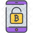 Bitcoin App Bitcoin Application Bitcoin Encryption Icon