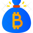 Bitcoin Bag Crypto Money Bag Money Bag Icon