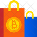 Bitcoin Bag Crypto Bag Saving Icon