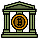 Bitcoin Bank Icon