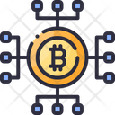 Bitcoin Blockchain Icon