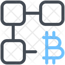 Cryptocurrency Blockchain Transactions Icon