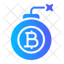 Bitcoin bomb Icon