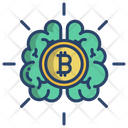 Bitcoin Brain Icon