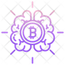 Bitcoin Brain Bitcoin Bitcoin Mind Icon