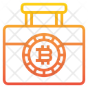 Bitcoin Briefcase Icon