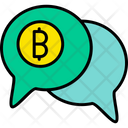 Bitcoin Bubble Icon