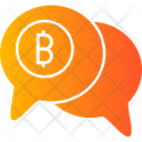 Bitcoin Bubble Icon