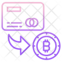 Card Bitcoin Bitcoin Card Icon