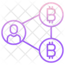 Centralized Bitcoin Centralized Bitcoin Connection Icon