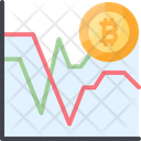 Bitcoin Chart  Icon