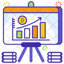 Bitcoin Chart  Icon