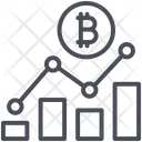 Bitcoin Chart  Icon