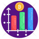 Bitcoin Chart  Icon