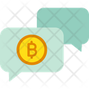 Bitcoin Chat Bitcoin Forum Bitcoin News Icon