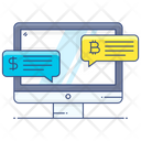 Bitcoin Chat  Icon