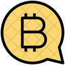 Bitcoin Chat Bitcoin Finance Icon