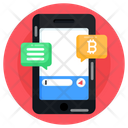 Bitcoin Chat  Icon