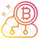 Business Cloud Cryptocurrency Icon