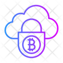 Bitcoin Cloud Security Bitcoin Cloud Icon