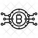 Server Bitcoin Connection Bitcoin Network Icon