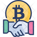 Bitcoin Contract Transactions Icon