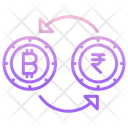 Conversion Bitcoin Conversion Bitcoin Icon