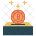 Bitcoin Donation Benefit Benefits Icon