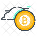 Bitcoin Earning Weather Bitcoin Earning Blockchain Icon