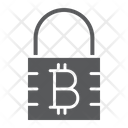 Bitcoin Encryption Cryptocurrency Icon