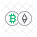 Bitcoin Ethereum Icon