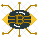 Bitcoin Eye Icon