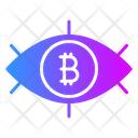 Bitcoin Eye Coin Bitcoin Icon