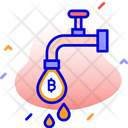 Bitcoin faucet Icon
