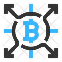 Bitcoin Flow Icon