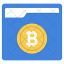 Bitcoin Folder Bitcoin Binder Cryptocurrency Folder Icon