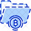 Bitcoin Folder Bitcoin Data Folder Bitcoin Data Storage Icon