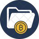 Bitcoin Folder Bitcoin Data Folder Bitcoin Data Storage Icon