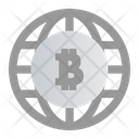 Bitcoin Global Trading Icon