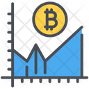 Bitcoin Going Up Icon