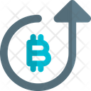 Bitcoin Growth Icon