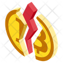 Bitcoin Halving Bitcoin Reward Bitcoin Mining Icon