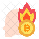 Bitcoin Head Icon