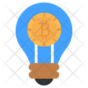 Bitcoin Idea Btc Idea Bitcoin Innovation Icon